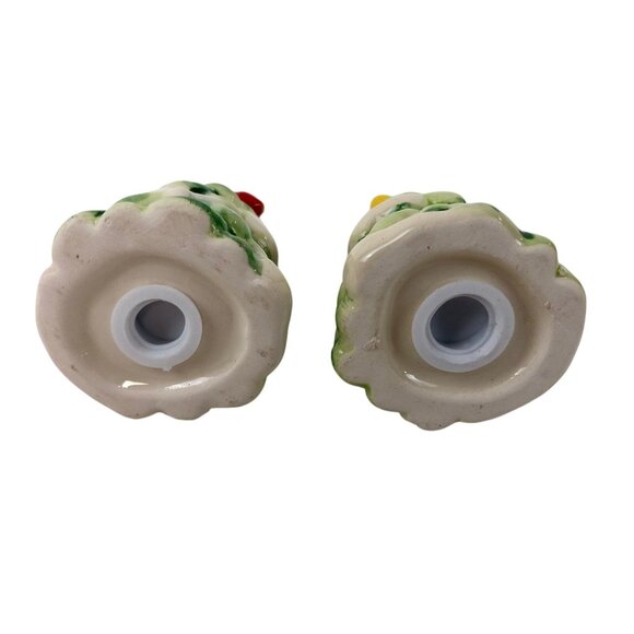 Mikasa Celebrations Salt And Pepper Shakers Christmas Tree 5237549 Hand Painted - Picture 9 of 10